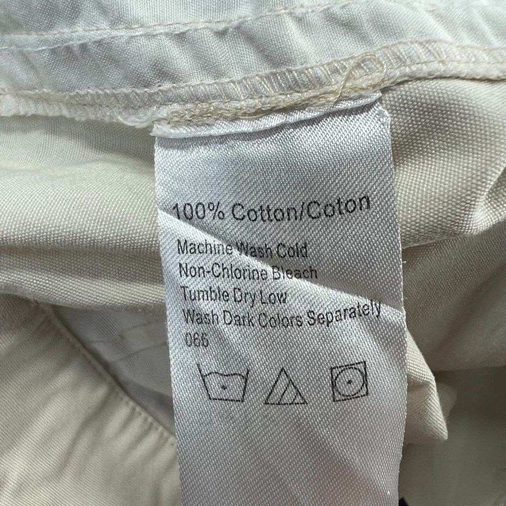 Kavu Womens Chino Hiking Shorts Sz 10 Beige 100% Cotton 6" Inseam - Picture 10 of 11